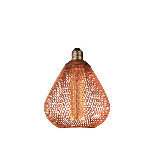 bec led e27 25w cupru 1800k sticla aurie