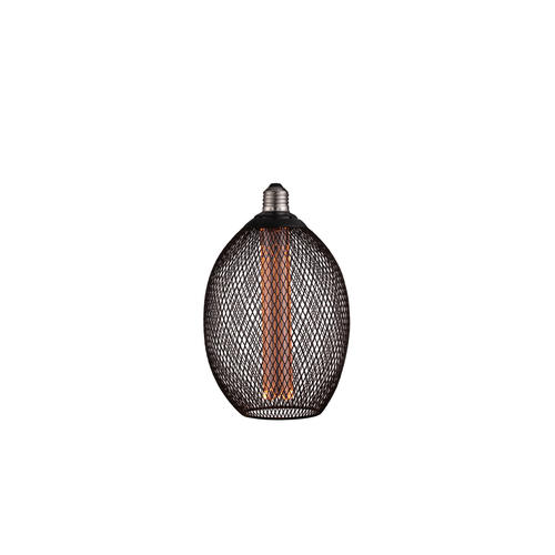 bec led e27 25w negru 1800k sticla aurie