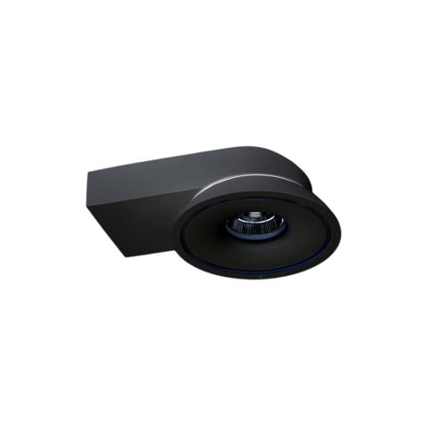 spot led cob 15w rotund negru 100lm w cct cri 90 bridgelux