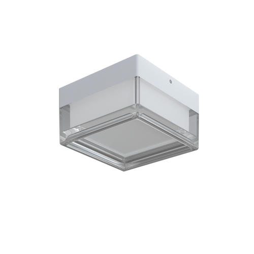 aplica led de exterior patrat alb 9w 3cct 100lm w ip65