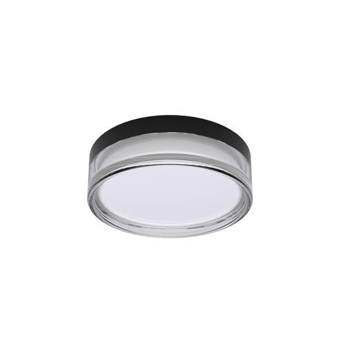 aplica led de exterior rotund negru alb 18w 3cct 100lm w ip65