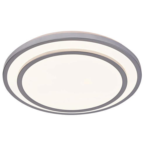 aplica led 12w 75lm w alb argintiu corp cct