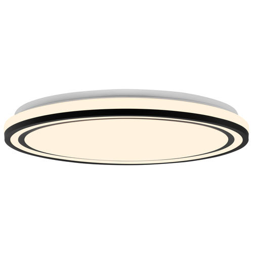 aplica led 36w 75lm w alb negru corp cct