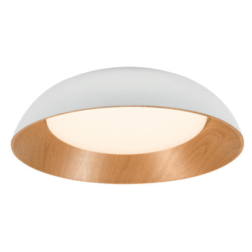 aplica led 24w 75lm w alb lemn corp cct