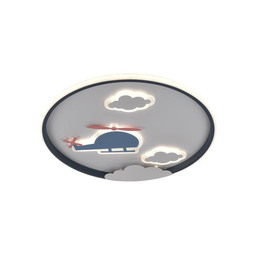 aplica led 78w 75lm w alb negru corp cct telecomanda
