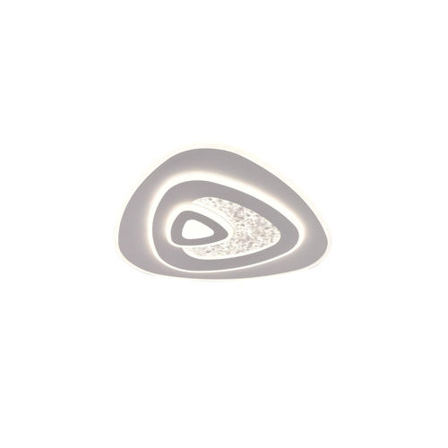 aplica led 88w 75lm w alb corp cct telecomanda