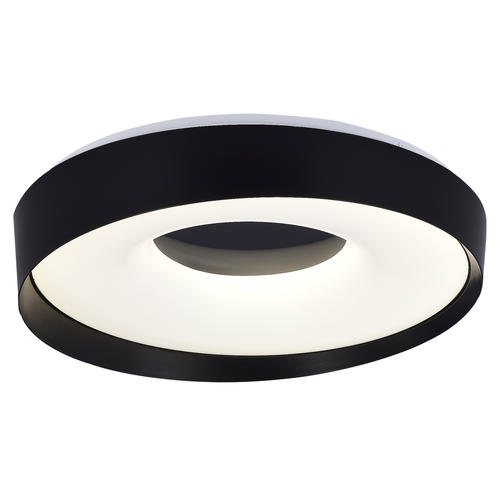 aplica led negru 54w 90lm w 3cct cu memorie telecomanda
