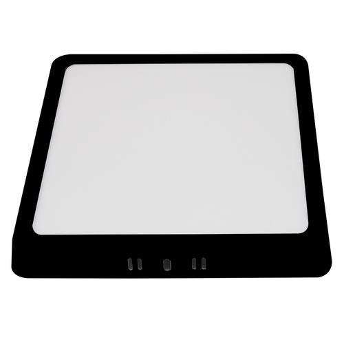 aplica led patrat 6w 3cct negru