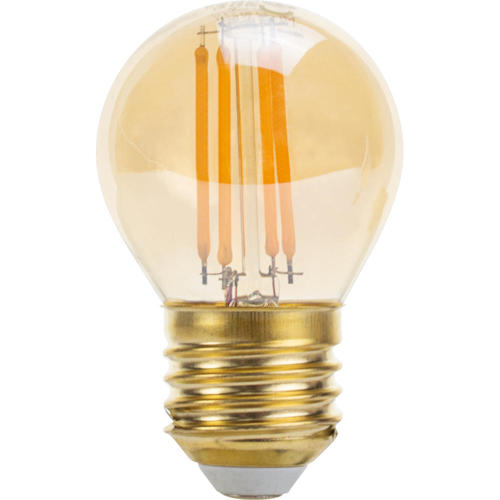 bec led e27 g45 4w 320lm 2700k auriu dimabil