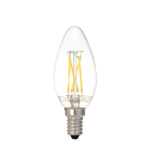 bec led lumanare c35 4w 400lm e14 2700k filament dimabil