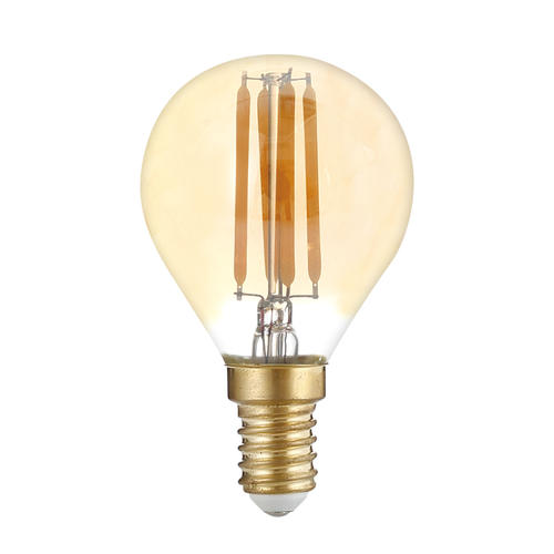 bec led lumanare g45 e14 4w 400lm amber 2500k