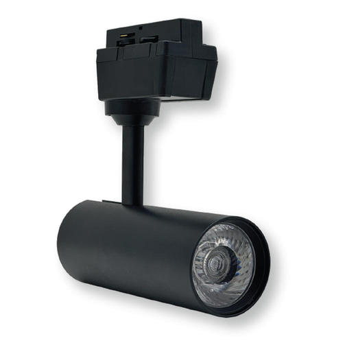 proiector led pe sina 12w 1200lm negru 4000k bridgelux cob