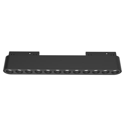 proiector led magnetic liniar cu grila 48v 12w 3000k 36 m05