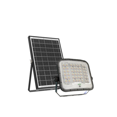 proiector led solar 2000lm 15ah cct ip65 senzor telecomanda