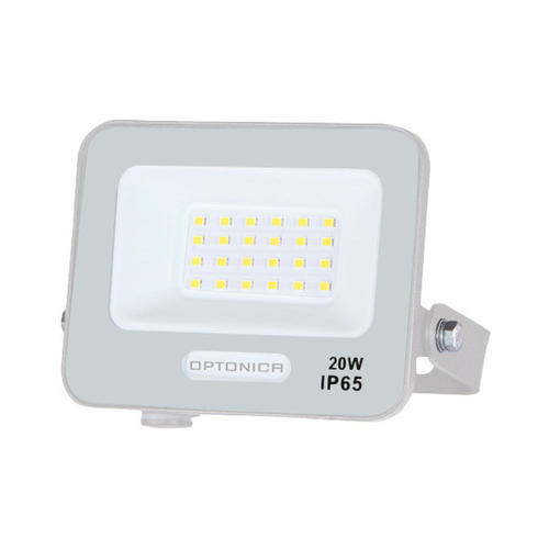 proiector led smd 20w alb 1800lm 120 ip65 3000k cablu 15cm