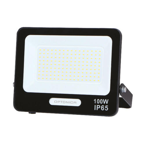 proiector led smd 100w negru 9000lm 120 ip65 6000k cablu 15cm