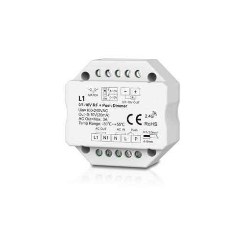 dimmer led rf in 1ch 0 1 10v 100 240vac max 20ma