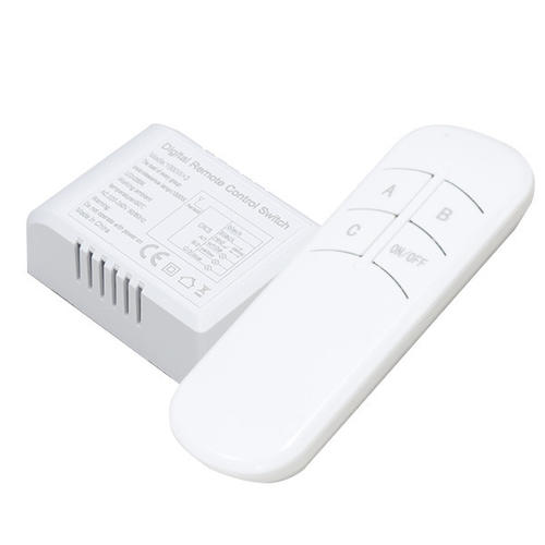 intrerupator fara fir cu telecomanda 3 cai 220v max 200w led