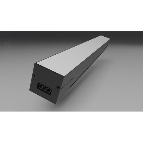 corp de iluminat led liniar 24w 3cct 100lm w ip20 600x55x55mm interconectabil
