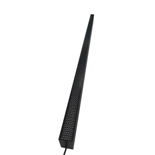 lampa led liniara 38w 220v 3cct negru 1200 35 70mm reflector tip fagure