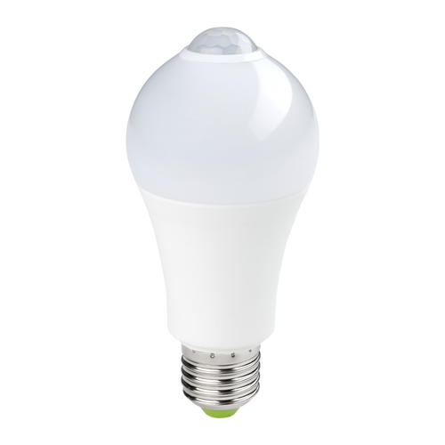 bec led 7w e27 cu senzor de miscare incorporat alb rece