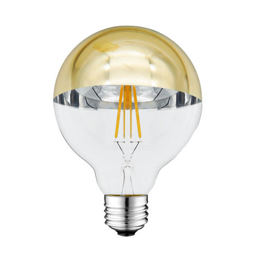 bec led g95 4w 400lm 2700k e27 half amber