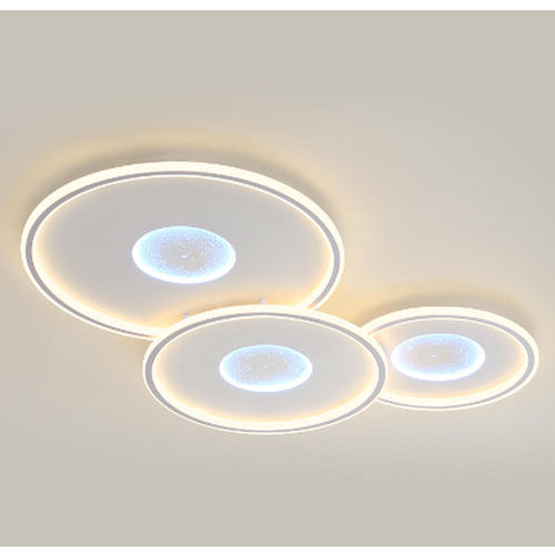 plafoniera led 106w 8480lm negru nisip 3000k