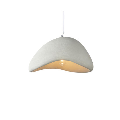 pendul led e27 220 230v alb gri d300