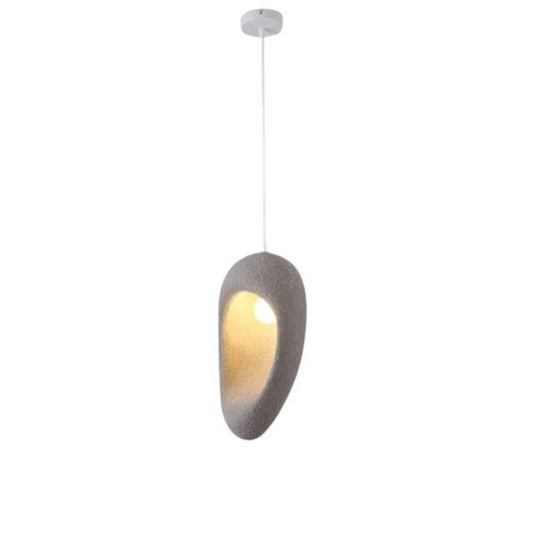pendul led e27 220 230v alb gri