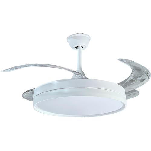 plafoniera led cu ventilator 36w 3cct 2880lm 100 240v alb telecomanda