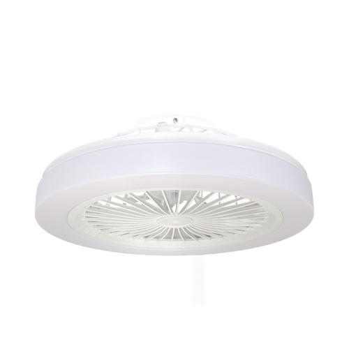 plafoniera led cu ventilator 36w 3cct 2880lm 100 240v alb telecomanda