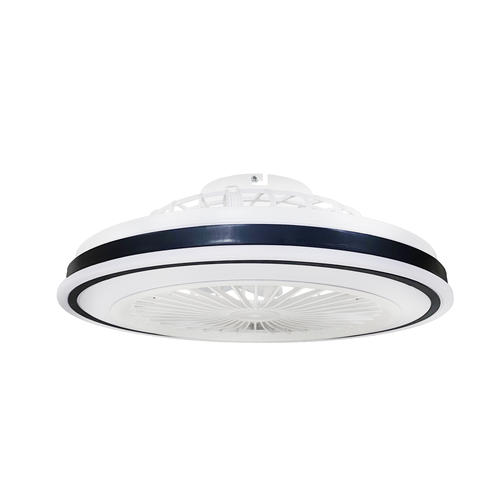 plafoniera led cu ventilator 36w 3cct 2880lm 100 240v alb negru telecomanda