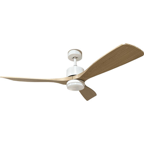 plafoniera led cu ventilator 18w 3cct 1440lm 100 240v alb lemn telecomanda