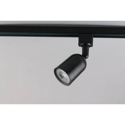 corp spot led sina plastic negru gu10 ip20 2 contacte