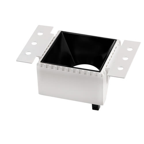 corp spot led aluminiu patrat alb gu10 ip20