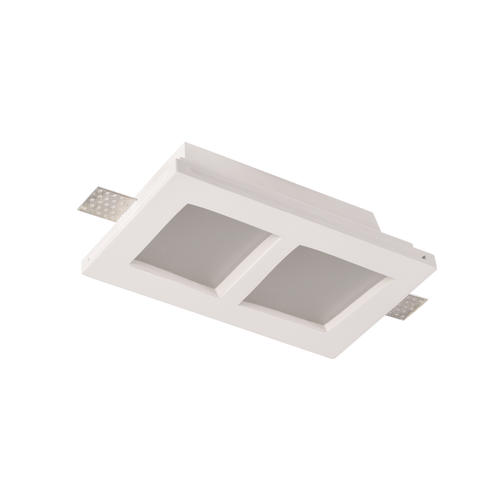 corp spot led incastrat gips patrat mat 2 gu10