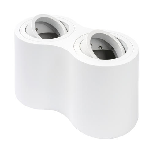 corp de iluminat spot led aluminiu alb gu10 ip20