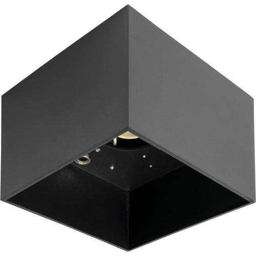 corp de iluminat spot led aluminiu negru gu10 ip20