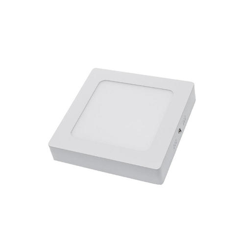 led surface panel square 12w alb cald