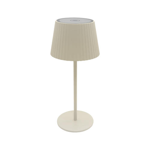 lampa de masa led 22w 260lm 2700k 6500k comutabila 22200mah baterie li ion ip54 bej
