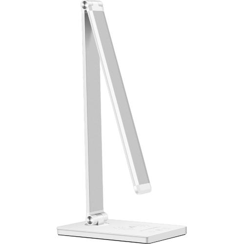 lampa de birou cu incarcare fara fir cct alba 5w 250lm