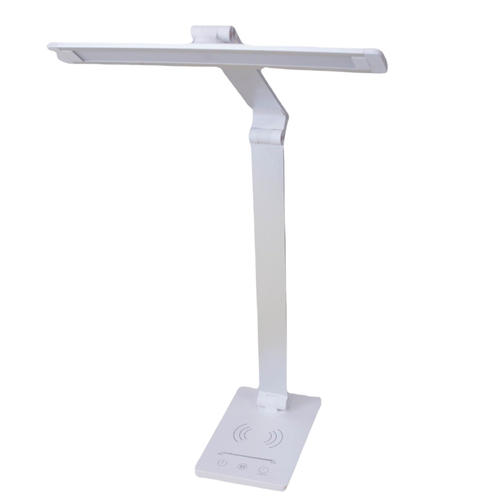lampa de birou cu incarcare fara fir cct alba 7w 380lm