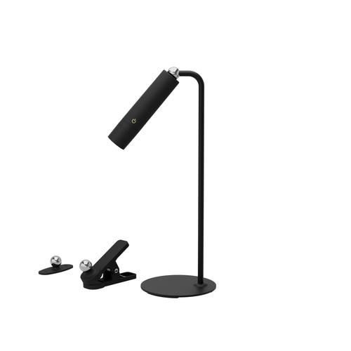 veioza led multifunctionala fara fir 3w 240lm 4000k neagra