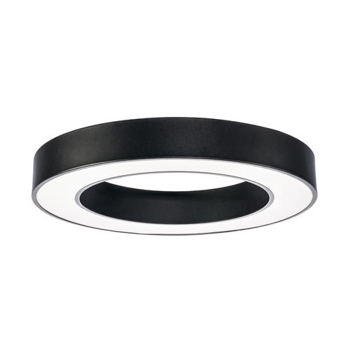 plafoniera led rotunda 36w 2700lm 3000k negru