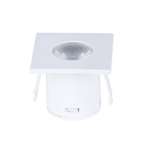 spot led patrat 1w alb 220v 60lm 3000k