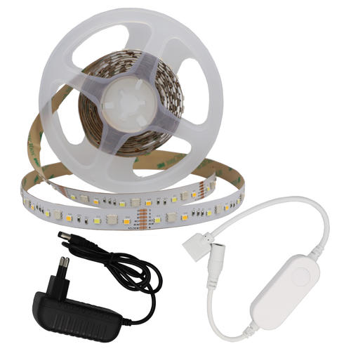 smart kit banda led wifi controller dc12v 5050 2835 rgb ww 60 smd ip20