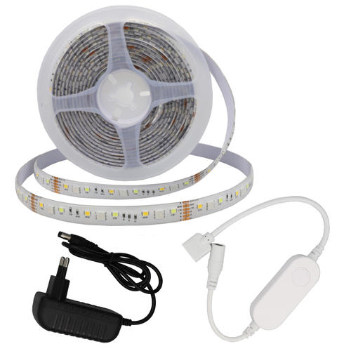 smart kit banda led wifi controller dc12v 5050 2835 rgb cct 60 smd ip20