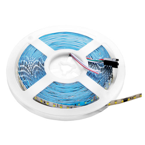 set banda led sursa de alimentare 12v telecomanda rola banda led 2835 5m 126 smd m ip65 48w m alb neutru