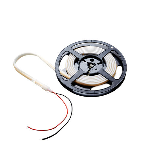 banda led 24v cob 320 led m forma d 10w m alb neutru