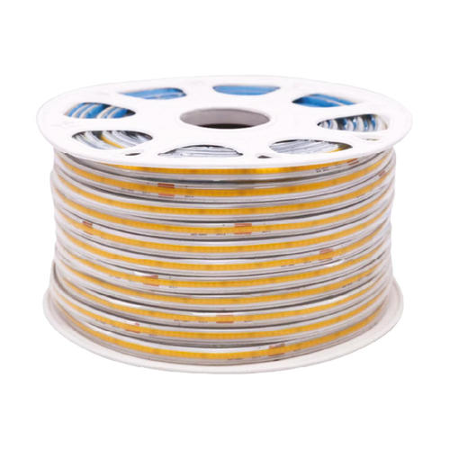 banda led 220v cob 360 led m 10w m 850lm m 10cm taiere 3000k